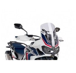Vetro Cupolino Puig modello sport per Honda Africa Twin CRF 1000 L 16-19 colore trasparente