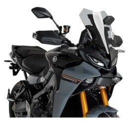 Vetro Cupolino Puig modello sport per Yamaha MT-09 Tracer 900 18-25 colore fume chiaro