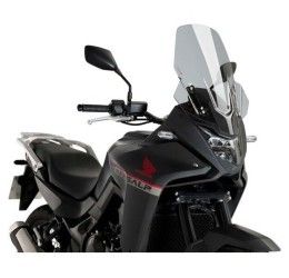 Vetro Cupolino Puig modello touring per Honda XL 750 V Transalp 23-25 colore fume chiaro