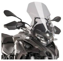 Vetro Cupolino Puig modello touring per QJ Motor SRT 700 X 24-25 colore fume chiaro
