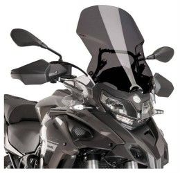 Vetro Cupolino Puig modello touring per QJ Motor SRT 700 X 24-25 colore fume scuro