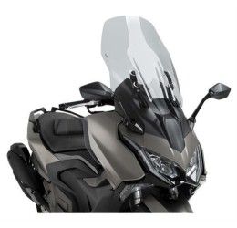 Vetro Cupolino Puig modello v-tech line touring per kymco ak 550 premium 24-25 colore fume chiaro