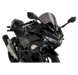 Vetro Cupolino Puig modello z-racing per Kawasaki Ninja 500 ABS 24-25 colore fume scuro