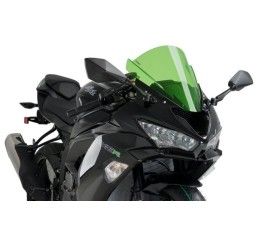 Vetro Cupolino Puig modello z-racing per Kawasaki ZX-10R 08-10 colore verde