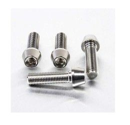 Viti montaggio pinza freno anteriore ACCIAIO INOX Pro-Bolt Aprilia per Mana 850 08-10 testa conica
