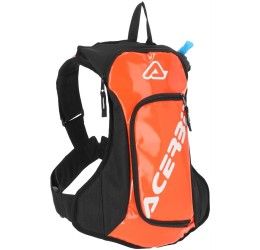 Zaino Hydroback Acerbis ACQUA LOGO Arancione/Nero (Capacità sacca acqua 2 litri)