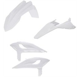 Acerbis basic plastic kit for Beta RR 250 Racing 2T 25-26 white color