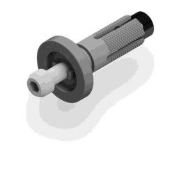 CNC Racing Adapter with anti rotation system to install brake and clutch lever protection. for Aprilia RSV4 1000 RR 15-18