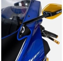 Barracuda mirrors adaptors for RACE mirrors to fit on Yamaha R6 17-22