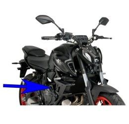 Puig side spoiler Downforce for Yamaha MT-07 21-24 black color
