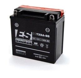 Energysafe battery for Aprilia Tuono 125 03-04 model ESTX9A-BS 12V/9AH
