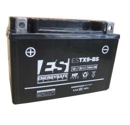 Energysafe battery for Benelli Leoncino 500 17-23 model ESTX9-BS 12V/8AH (Size 152x88x106 mm)