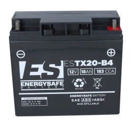 Energysafe battery for Ducati 916 Biposto 94-98 model ESTX20-B4 factory sealed 12V/18AH (Size 175x72x165 mm)