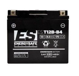 Energysafe battery for Ducati SuperSport 939 17-20 model EST12B-B4 factory sealed 12V/10AH (Size 150x36x130 mm)