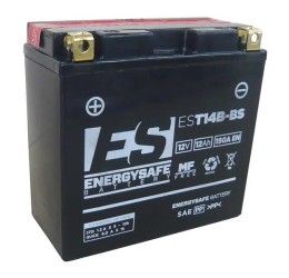 Energysafe battery for Yamaha MT-01 05-11 model EST14B-BS 12V/12AH (Size 152x70x145 mm)