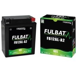 Fulbat battery for aprilia scarabeo 125 - gt (rotax engine) 98-03 model FB12AL-A2 factory sealed 12V