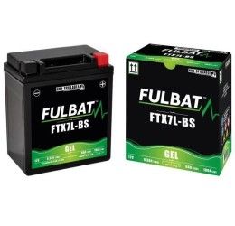 Fulbat battery for Benelli Leoncino 125 22-23 model FTX7L-BS factory sealed 12V