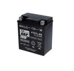 FURUKAWA battery for Aprilia RS4 125 11-16 model FTX7L-BS 12V/6AH (Size 114x71x131 mm)