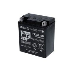 FURUKAWA battery for Piaggio Vespa Primavera 125 ie 3V 13-17 model FTX7L-BS 12V/6AH (Size 114x71x131 mm)
