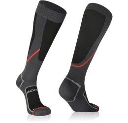 Off-Road waterproof socks Acerbis No-Wet black-grey