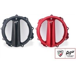 CNC Racing clutch cover clear for MV Agusta Superveloce 800 S 21-24 Giacomo Agostini Limited Edition