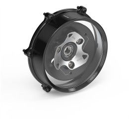 Rizoma clear clutch cover for Ducati Streetfighter V4 S 23-25 Silver color