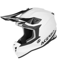 Helmet cross enduro Acerbis LINEAR 22-06 SOLID white