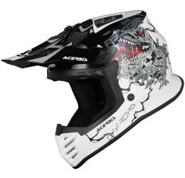 Helmet cross enduro Acerbis PROFILE JUNIOR white/black