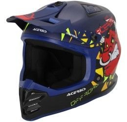 Helmet Off Road Acerbis PROFILE JUNIOR blue/black