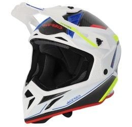 Helmet cross enduro Acerbis Steel Carbon 22-06 white-black