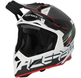 Helmet cross enduro Acerbis Steel Carbon 22-06 black-red