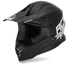 Helmet cross enduro Acerbis Steel Junior matt black