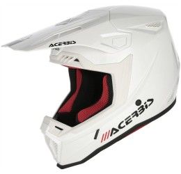 Helmet cross enduro Acerbis WHOOPS white
