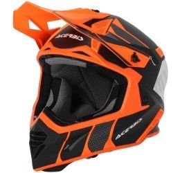 Helmet cross enduro Acerbis X-TRACK 22-06 Orange Fluo/Black