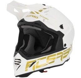 Helmet Off Road Acerbis X-TRACK 22-06 white/gold