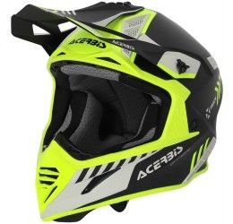 Helmet cross enduro Acerbis X-TRACK MIPS 22-06 Giallo fluo/Nero