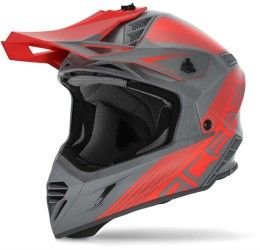 Helmet cross enduro Acerbis X-TRACK VTR grey/red