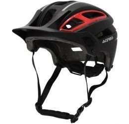 Helmet BIKE Acerbis DoubleP black-red