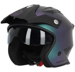 Helmet jet Acerbis JET ARIA METALLIC HELMET chameleon