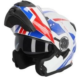 Helmet modular Acerbis SEREL 22-06 white/blue/red
