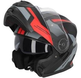Helmet modular Acerbis SEREL 22-06 black/red