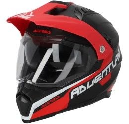 Helmet enduro-touring Acerbis FLIP FS-606 22-06 Black-Red