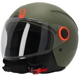 Helmet jet Acerbis BREZZA Military green