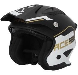 Helmet jet Acerbis JET ARIA 22-06 White-Black-Gold