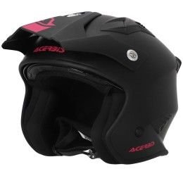 Helmet jet Acerbis JET ARIA 22-06 Black-Pink