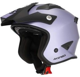 Helmet jet Acerbis JET ARIA METALLIC Purple