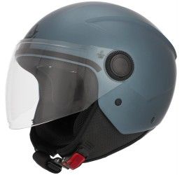 Helmet jet Acerbis JET BREZZA METALLIC Matt blue