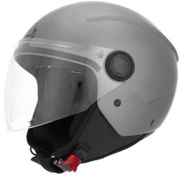 Helmet jet Acerbis JET BREZZA METALLIC Matt grey