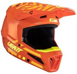 Helmet cross enduro Leatt 2.5 orange color