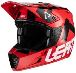 Helmet cross enduro Leatt 3.5 for Kid red-black color